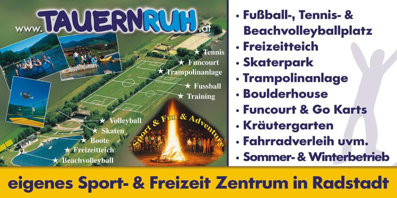 Jugendgaestehaus Tauernruh Radstadt Dış mekan fotoğraf